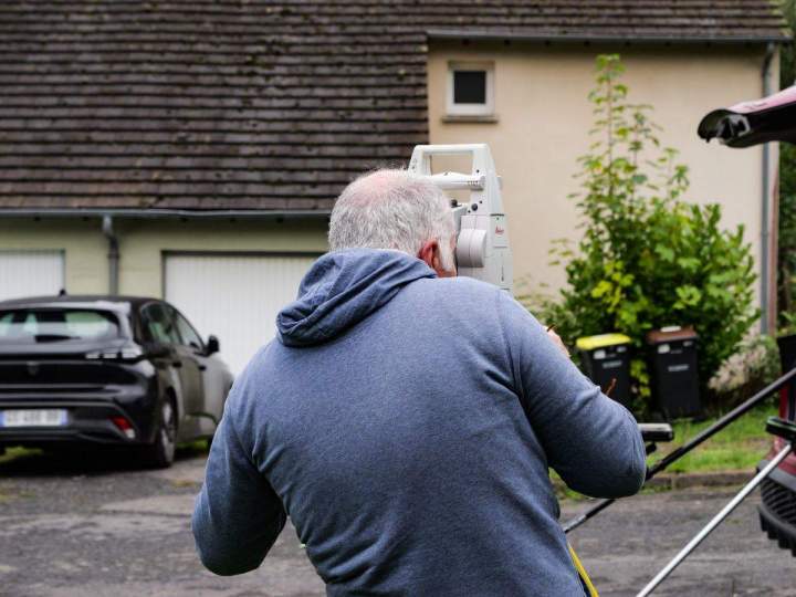 Relevé topographique Limoges